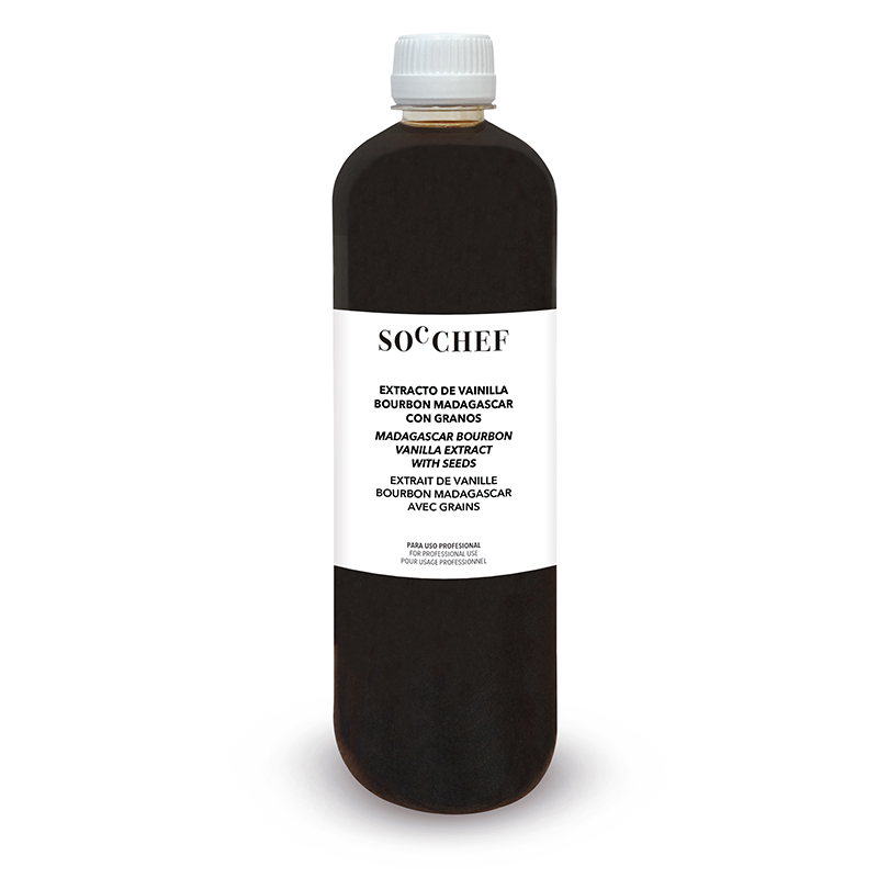 EXTRACTO DE VAINILLA BOURBON DE MADAGASCAR CON SEMILLAS 1l 2